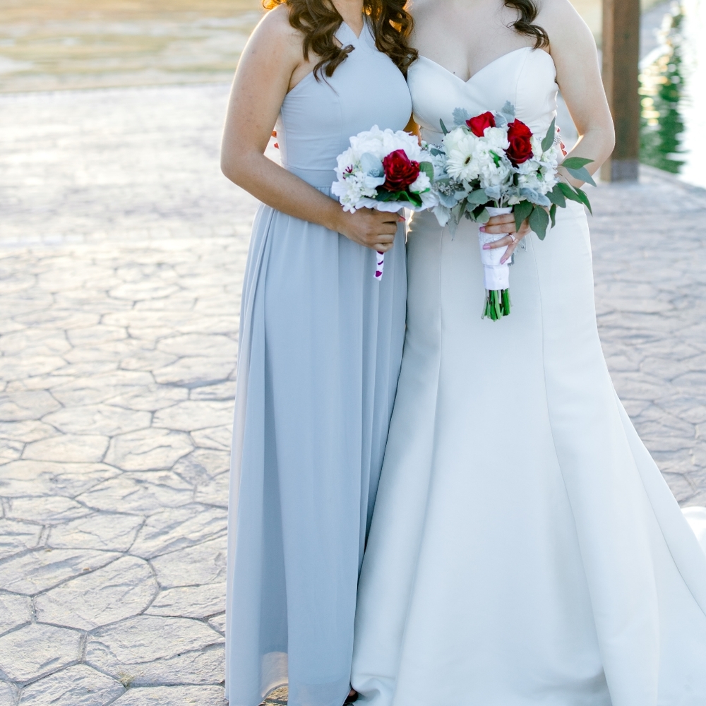 Lulus bridesmaid dress